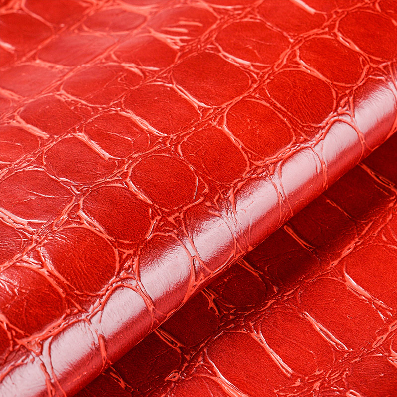 JK-UK5UG-P Polipiel pintado con caimán rojo JK-UK5UG-P Polipiel pintado con caimán rojo